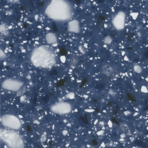 Staron Pebble Blue Solid Surface | Blue Speckled