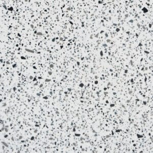 Meganite Solid Surface Alpi Terrazzo | White Terrazzo