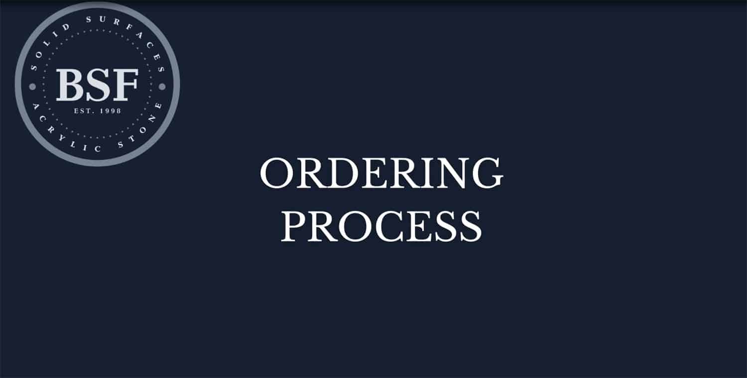 Ordering Process