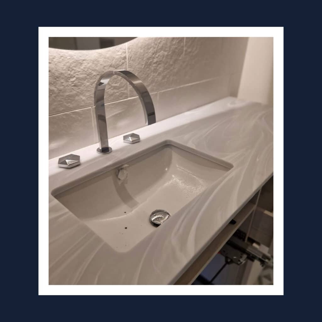 Commercial toilet sink