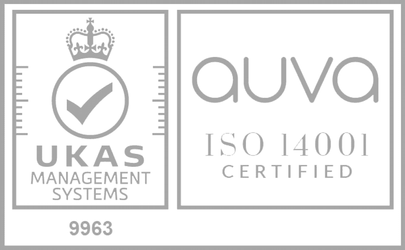 UKAS Auva ISO 14001 Certified
