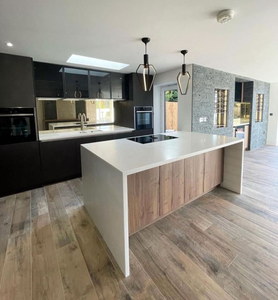 HIMACS Acrylic Solid Surface kitchen worktops