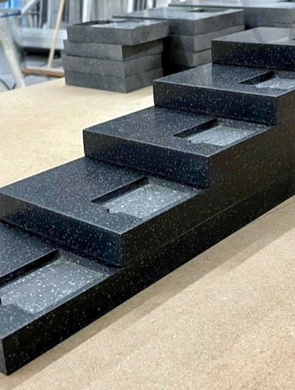 Granite Steps Solid Surface