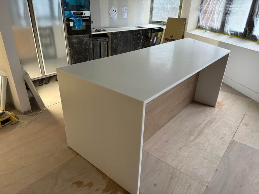 Durasein Solid Surface Milky Sands Breakout Area